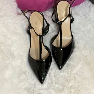 NBW Size 7 Nine West Black patent leather
